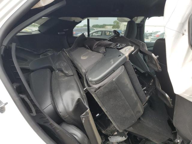 1FM5K8AB8MGC31672 - 2021 FORD EXPLORER POLICE INTERCEPTOR WHITE photo 10