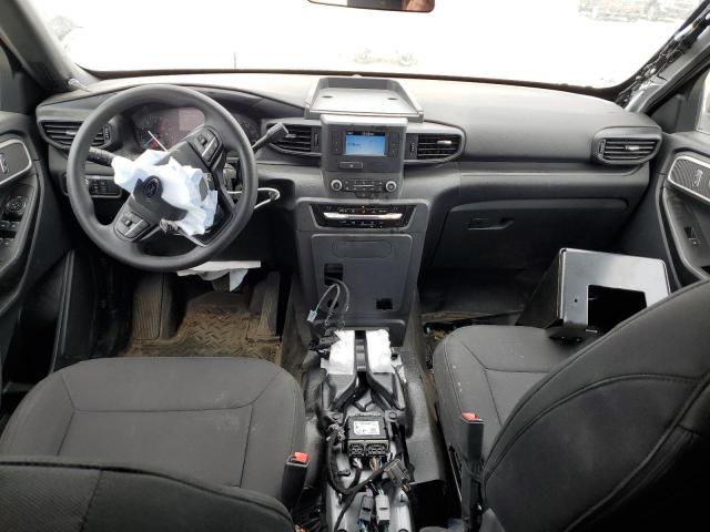 1FM5K8AB8MGC31672 - 2021 FORD EXPLORER POLICE INTERCEPTOR WHITE photo 8