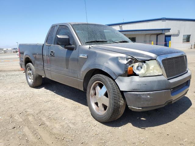 1FTRF12245NC07978 - 2005 FORD F150 GRAY photo 4