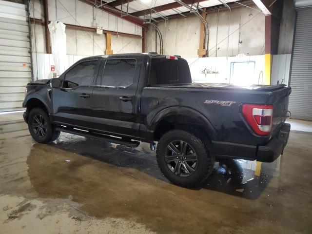 1FTFW1E87NFC29681 - 2022 FORD F150 SUPERCREW BLACK photo 2