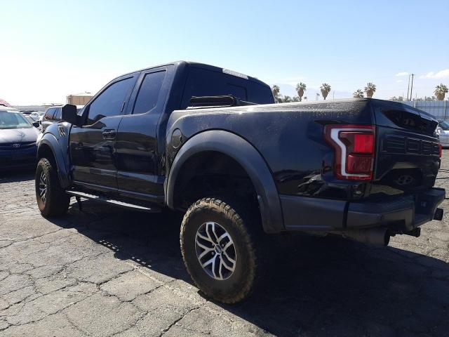 1FTEX1RG6HFB37315 - 2017 FORD F150 RAPTOR BLACK photo 2