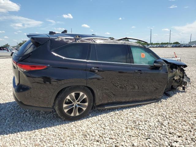 5TDGZRAH1NS098988 - 2022 TOYOTA HIGHLANDER XLE Qara foto 3