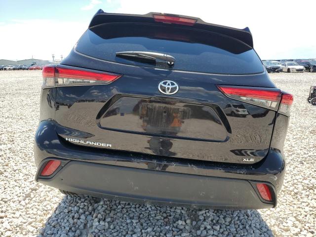 5TDGZRAH1NS098988 - 2022 TOYOTA HIGHLANDER XLE Qara foto 6