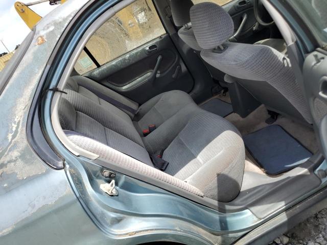 2HGEJ6610YH594796 - 2000 HONDA CIVIC BASE Dəniz mavisi foto 10