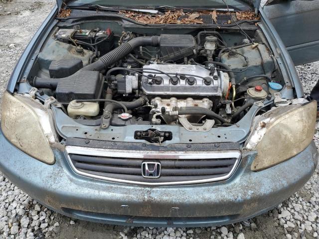 2HGEJ6610YH594796 - 2000 HONDA CIVIC BASE Dəniz mavisi foto 11