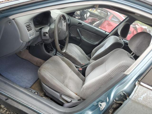2HGEJ6610YH594796 - 2000 HONDA CIVIC BASE Dəniz mavisi foto 7