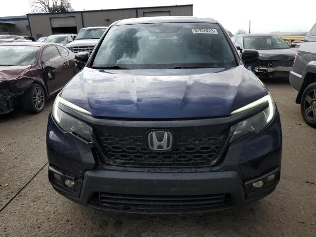 5FNYF7H52LB004096 - 2020 HONDA PASSPORT EXL Blau Foto 5