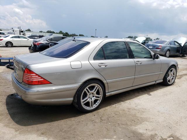 WDBNG70J03A372941 - 2003 MERCEDES-BENZ S 430 GRAY photo 3