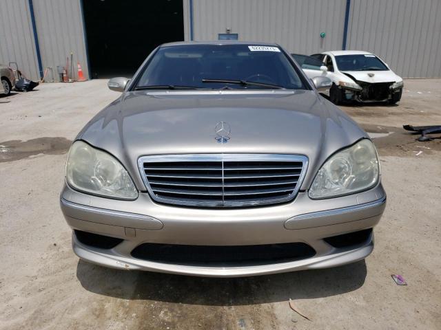 WDBNG70J03A372941 - 2003 MERCEDES-BENZ S 430 GRAY photo 5