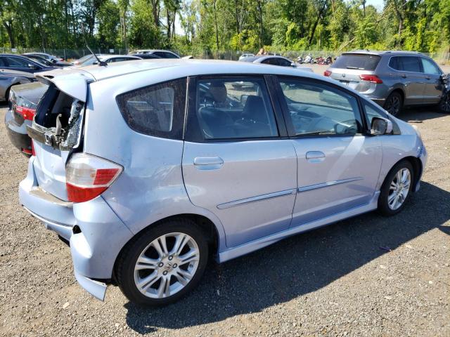 JHMGE88429S062098 - 2009 HONDA FIT SPORT BLUE photo 3