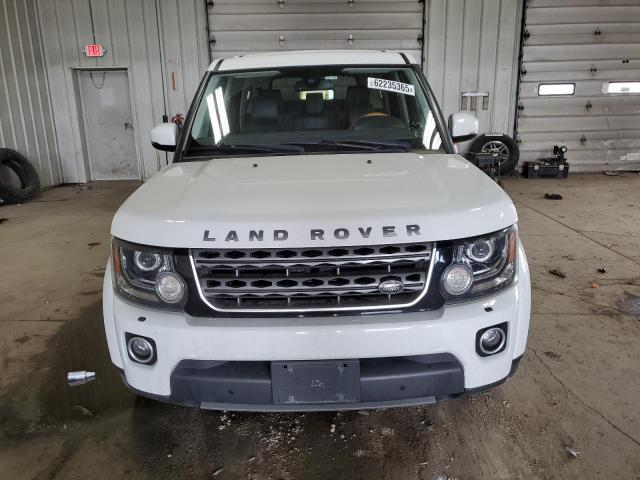 SALAG2V69FA765647 - 2015 LAND ROVER LR4 HSE WHITE photo 5