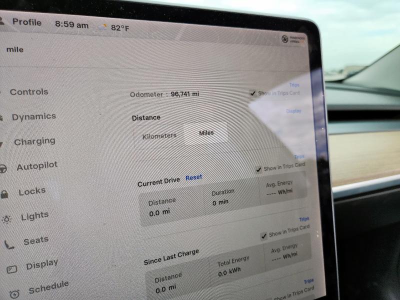 5YJ3E1EA0MF100225 - 2021 TESLA MODEL 3 Ağ foto 9