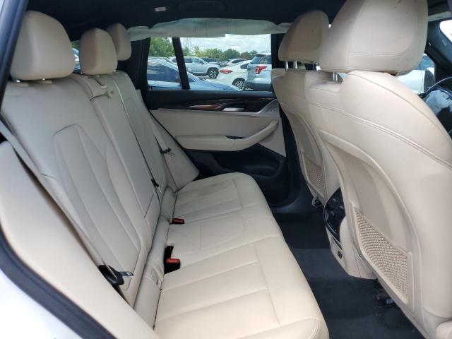 5UXTY3C00M9E54786 - 2021 BMW X3 SDRIVE30I WHITE photo 11