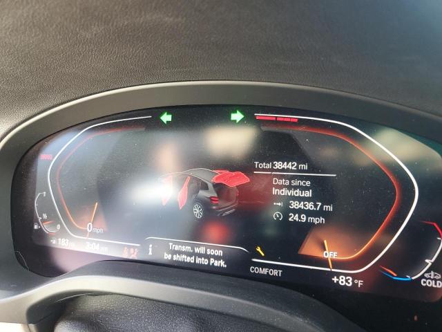 5UXTY3C00M9E54786 - 2021 BMW X3 SDRIVE30I WHITE photo 9