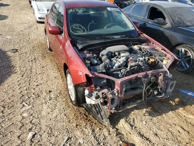 JF1GE6B6XAH506089 - 2010 SUBARU IMPREZA 2.5I PREMIUM BURGUNDY photo 1