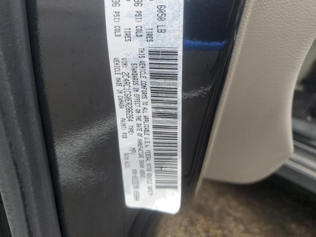 2C4RC1CG0ER286264 - 2014 CHRYSLER TOWN & COU TOURING L BLACK photo 13