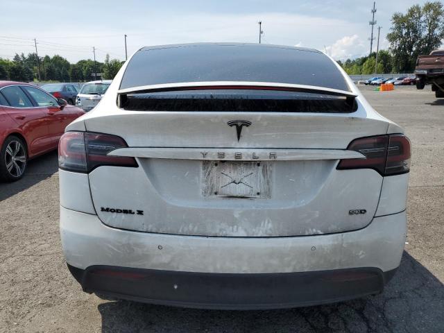 5YJXCBE29GF018830 - 2016 TESLA MODEL X WHITE photo 6