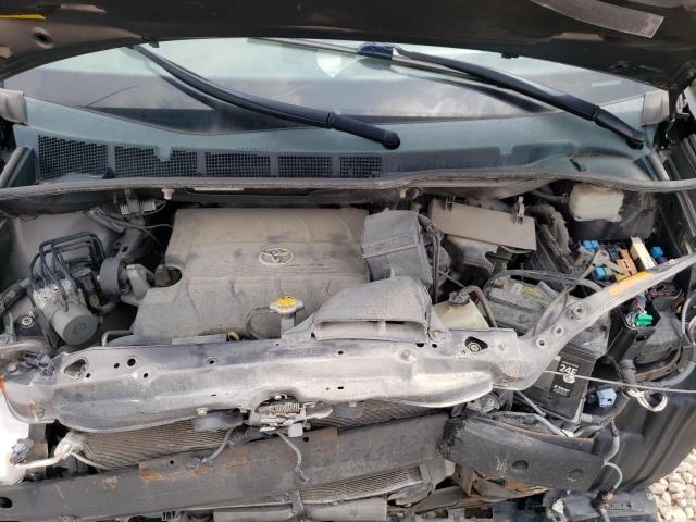5TDYK3DC0DS383461 - 2013 TOYOTA SIENNA XLE ნაცრისფერი ფოტო 11