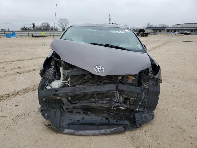 5TDYK3DC0DS383461 - 2013 TOYOTA SIENNA XLE ნაცრისფერი ფოტო 5