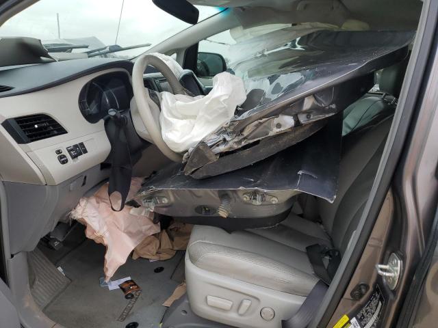 5TDYK3DC0DS383461 - 2013 TOYOTA SIENNA XLE ნაცრისფერი ფოტო 7