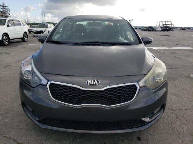 KNAFX4A88E5112926 - 2014 KIA FORTE EX GRAY photo 5