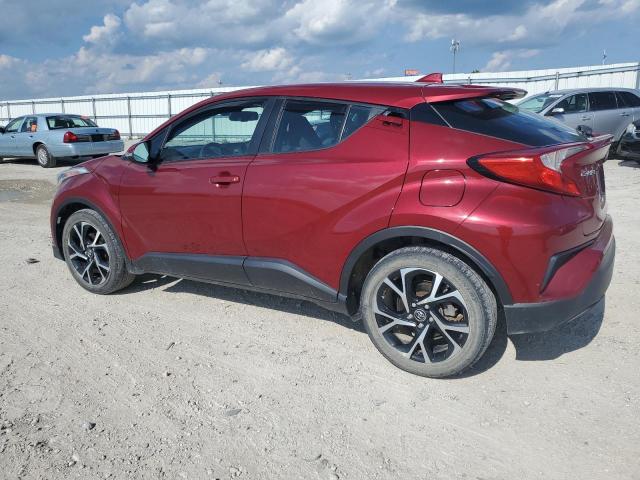 NMTKHMBX2JR017690 - 2018 TOYOTA C-HR XLE RED photo 2