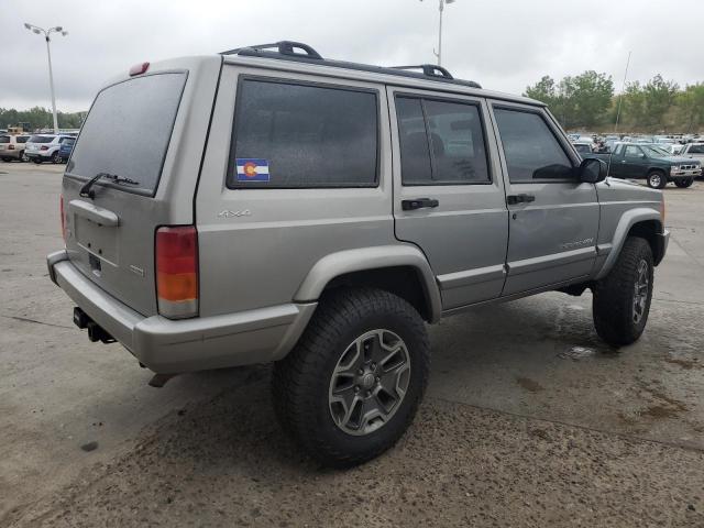 1J4FF58SXYL186646 - 2000 JEEP CHEROKEE CLASSIC TAN photo 3