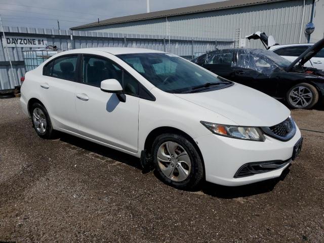 2HGFB2F40DH027213 - 2013 HONDA CIVIC LX WHITE photo 4