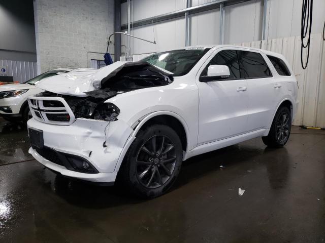 1C4RDJDG9JC312472 - 2018 DODGE DURANGO GT WHITE photo 1