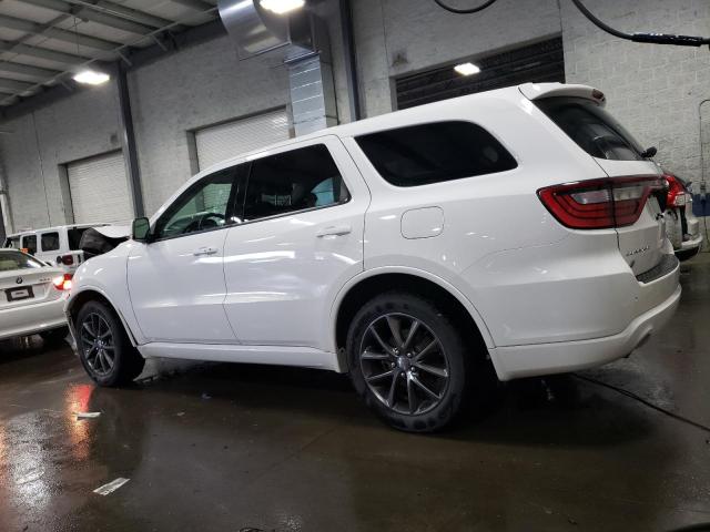 1C4RDJDG9JC312472 - 2018 DODGE DURANGO GT WHITE photo 2