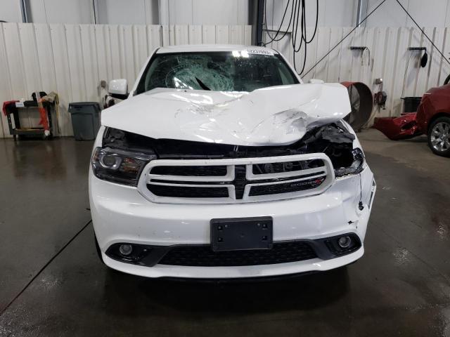 1C4RDJDG9JC312472 - 2018 DODGE DURANGO GT WHITE photo 5