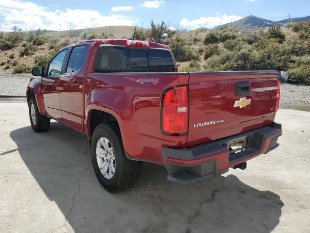 1GCGTCEN5H1320822 - 2017 CHEVROLET COLORADO LT RED photo 2