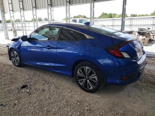 2HGFC3B39GH358344 - 2016 HONDA CIVIC EX BLUE photo 2