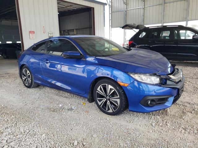 2HGFC3B39GH358344 - 2016 HONDA CIVIC EX BLUE photo 4
