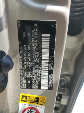 5TDKKRFH8FS120171 - 2015 TOYOTA HIGHLANDER XLE GOLD photo 13