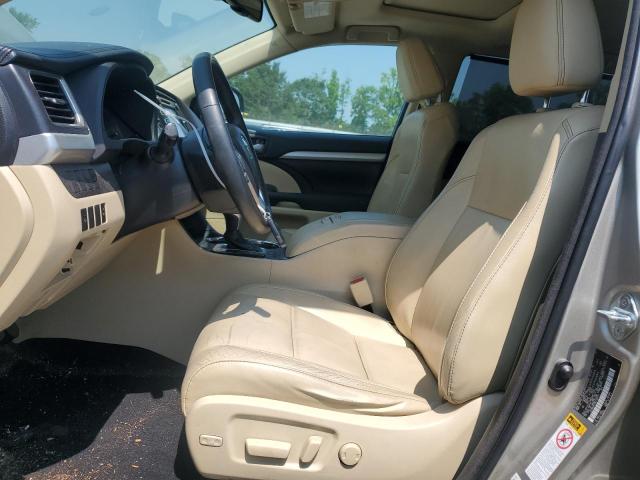 5TDKKRFH8FS120171 - 2015 TOYOTA HIGHLANDER XLE GOLD photo 7