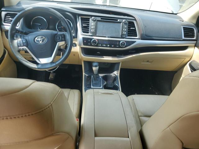 5TDKKRFH8FS120171 - 2015 TOYOTA HIGHLANDER XLE GOLD photo 8