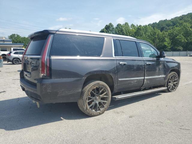 1GYS4KKJ9JR111684 - 2018 CADILLAC ESCALADE ESV PLATINUM Gris foto 3