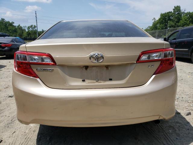 4T1BF1FK8CU082249 - 2012 TOYOTA CAMRY BASE GOLD photo 6