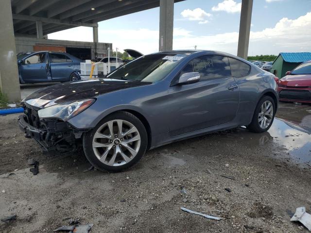 KMHHT6KJ1GU133125 - 2016 HYUNDAI GENESIS CO 3.8L GRAY photo 1