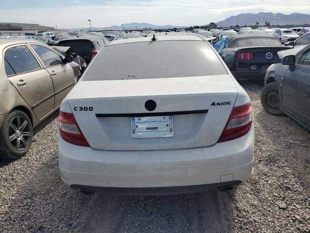 WDDGF81X08F198844 - 2008 MERCEDES-BENZ C 300 4MATIC WHITE photo 6