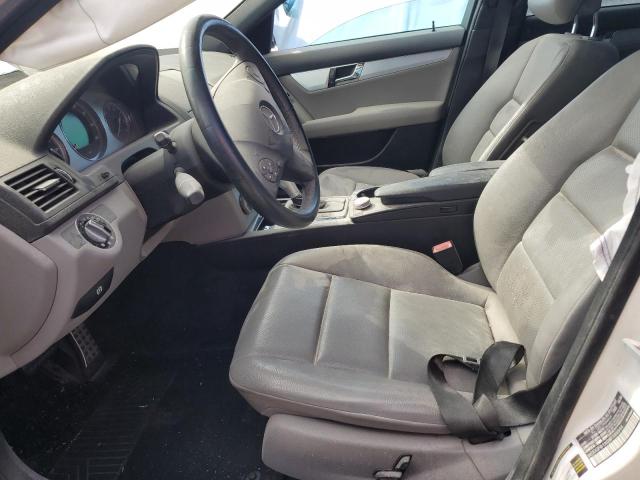 WDDGF81X08F198844 - 2008 MERCEDES-BENZ C 300 4MATIC WHITE photo 7