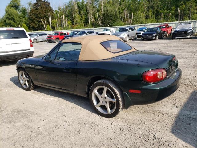 JM1NB353020227258 - 2002 MAZDA MX-5 MIATA BASE GREEN photo 2