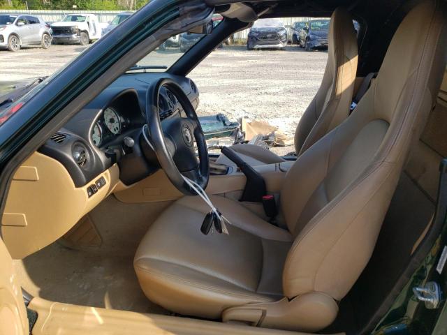 JM1NB353020227258 - 2002 MAZDA MX-5 MIATA BASE GREEN photo 7