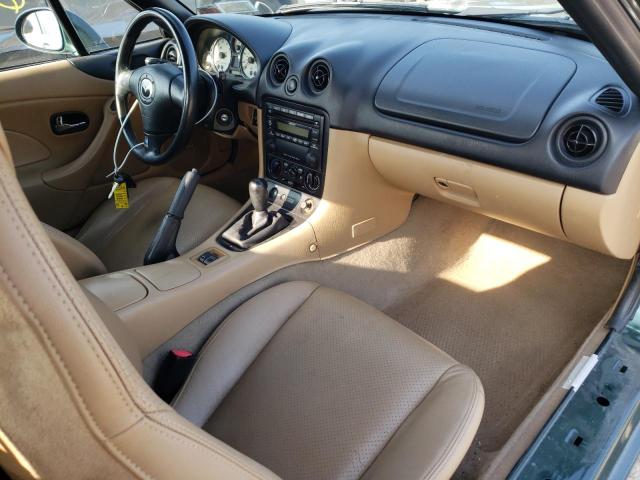 JM1NB353020227258 - 2002 MAZDA MX-5 MIATA BASE GREEN photo 8