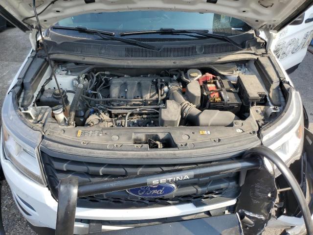 1FM5K8AR9JGC44679 - 2018 FORD EXPLORER POLICE INTERCEPTOR WHITE photo 12