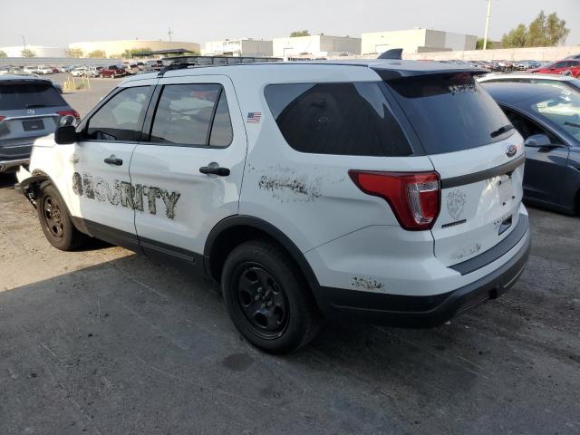 1FM5K8AR9JGC44679 - 2018 FORD EXPLORER POLICE INTERCEPTOR WHITE photo 2