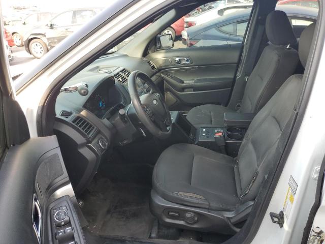 1FM5K8AR9JGC44679 - 2018 FORD EXPLORER POLICE INTERCEPTOR WHITE photo 7
