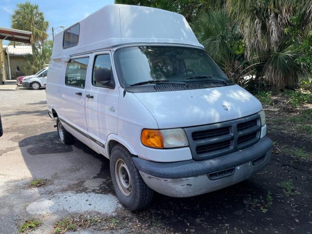 2B7KB31TX2K135131 - 2002 DODGE RAM VAN B3500 WHITE photo 1