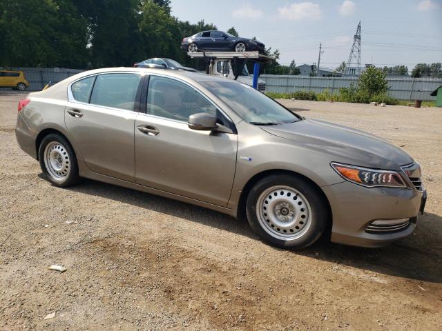 JH4KC2F90GC800063 - 2016 ACURA RLX SPORT HYBRID ADVANCE BEIGE photo 4